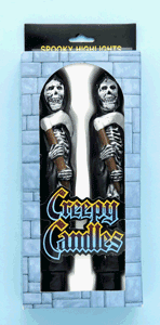 Grim Reaper Creepy Halloween Candles (B457)