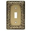Paisley Single Switch Wall Plate- Set of 2