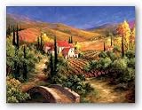 Tuscan Bridge by Art Fronckowiak 36x24 Art Print Poster