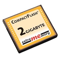 ExtreMemory CF 2048MB (2GB) CompactFlash Speicherkarte (original Handelsverpackung)