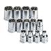 SK 89023 13 Piece 3/8-Inch Drive 12 Point 7-Millimeter to 19-Millimeter Socket Set