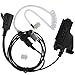 AOER Air Covert Acoustic Tube Earpiece Black PTT MIC Headset for Moto Radios GP900 GP1200 JT1000 HT1000 MT2100 MT6000 MTX8000 MTX9000 MTX-LS XTS3000 XTS3500 XTS5000