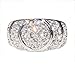 Fashion Plaza Women's Cubic Zirconia Wedding Engagement Band Ring R119