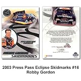  : Press Pass Eclipse Skidmarks Robby Gordon Card