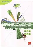 Bases scientifiques et technologiques de la viticulture bac pro cgea mp 141