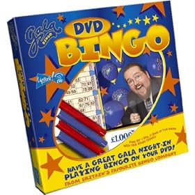 Gala Bingo DVD Presentation Pack with Cards and Pencils