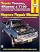 Books : Toyota Tacoma, 4 Runner & T100 Automotive Repair Manual. Models covered: 2WD and 4WD Toyota Tacoma (1995 thru 2000), 4 Runner (1996 thru 2000) and T100 (1993 thru 1998)