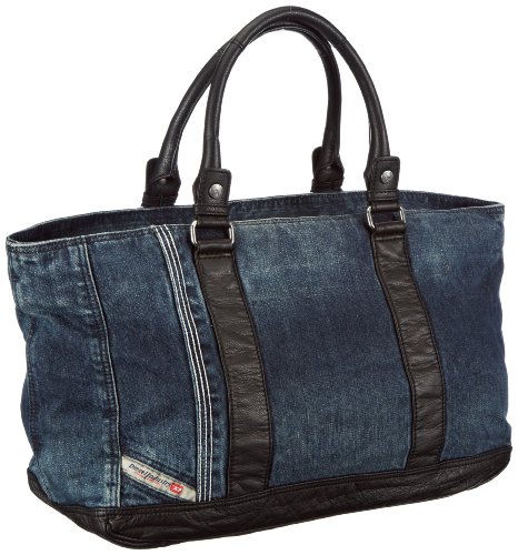 Diesel Brave Hours, sacs à main homme - Bleu - Blau (Dark Denim T6033), 42x30x18 cm (B x H x T) EU Diesel Brave Hours, sacs à main homme - Bleu - Blau (Dark Denim T6033), 42x30x18 cm (B x H x T) EU