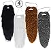 Tigerdoe Beards - 4 Pack - Long Beard Costume - 23