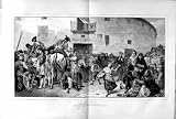 1873 Scene Outside Bull Ring Granada Los Toros Sport