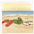 Christmas Flip-Flops Christmas Cards