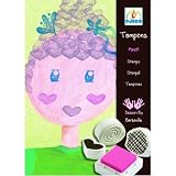 from Djeco (Jack in the Box) Mischievous Girl Stamps