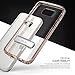 Galaxy S7 Case, OBLIQ [NaKED SHIELD][Rose Gold][Metal Kickstand] Slim Fit Crystal Clear Scratch Resist Heavy Duty Protection Dual Layer Case for Samsung Galaxy S7(2016)