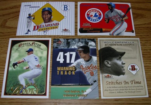 Buy FLEER TRADITION 2001  52  CHASE INSERT CARDS ALL DIFFERENT by FLEER