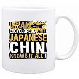 New  ... My Japanese Chin Knows It All !!!  Mug Dog