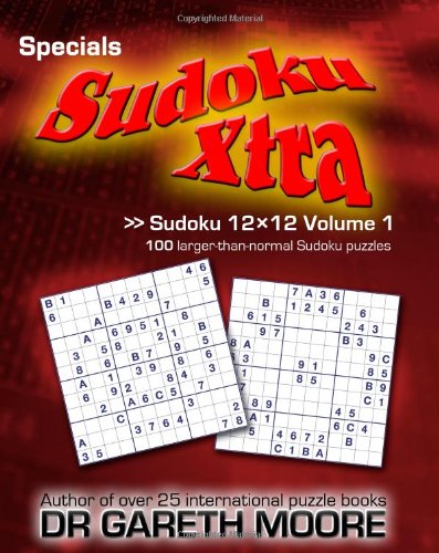 sudoku 12x12 volume 1 sudoku xtra specials