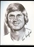 1974 Vic Hadfield New York Rangers Lithograph
