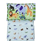 Olive Wild Animals Toddler Sheet Set