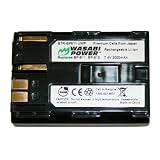 Canon EOS 20D, EOS 30D, EOS 40D, EOS 50D Battery (Premium Japanese Cells, 2000 mAh, 5-YR Warranty) (by Wasabi Power)
