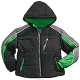 Protection System Boys' Colorblocked Performance Puffer Jacket 7 Size