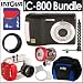 Intova IC800 (IC-800) 8MP 3X Digital Camera With Underwater Housing + 4GB accessory Kit