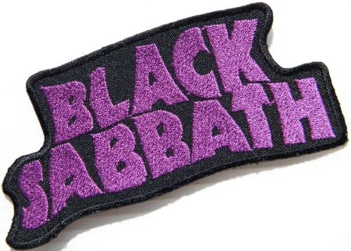 BLACK SABBATH Heavy Metal Punk Rock Music Band Logo Patch Sew Iron on Embroidered Appliques Badge Sign Costume Gift by PRINYA SHOP