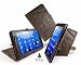 Tuff-Luv Tri-Axis Western Leather Collection Case Cover For Archos 101 / Arnova 10 G1 & G2 - Brown