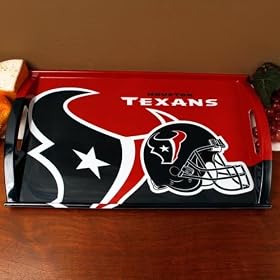 NFL Houston Texans Melamine Serving Tray