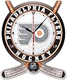NHL Philadelphia Flyers Hockey Stick and Puck High Definition Clock