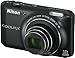 Nikon Coolpix S6400 Kompaktkamera (16 Megapixel, 12-fach opt. Zoom, 7,6 cm (3 Zoll) Touchscreen) schwarz