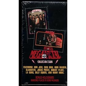 MEGAMETAL COLLECTOR CARDS SEALED BOX HEAVY METAL