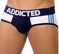Addicted Push Up Brief Side Navy