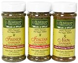 Compare Prices of Homemade Dressing Mix Variety Pack (French Garden, Napa Garden & Italian Garden), 3.3 to 4-Ounce Containers by Homemade Dressings