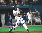 JOE CARTER TORONTO BLUE JAYS,SIGNED,AUTOGRAPHED 8X10,PHOTO,COA