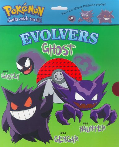 Books: Evolvers Ghost. Gastly, Haunter, Gengar Pokemon Elvolvers