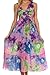 Sakkas West Indies Empire Waist Dress