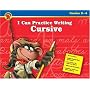 I Can Practice Writing Cursive (Brighter Child: I Can...)
