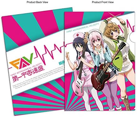 Official Super Sonico Clear File - Sonico, Suzu Fujimi, Fuuri Watanuki (Classic)