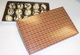 Scott's Cakes White Chocolate Truffles 1 Pound Christmas Plaid Box