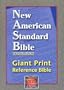 NASB Giant-Print Reference Bible (Black Imitation Leather)