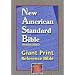 NASB Giant-Print Reference Bible (Black Imitation Leather)