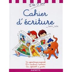 Cahier d'�criture avec Sami et Julie : 6-8ans