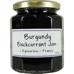 Burgundy Black Currant Jam - L'Epicurien - 11.6 oz jar
