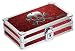 Vaultz Pencil Box - Ruby Bling Skull (VZ01480)