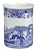 Spode Blue Italian Earthenware Gourmet Open Canister/Utensil Holder