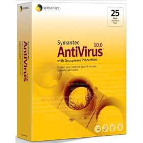 Symantec Antivirus 10.0 with Groupware Protection Business Pack - 25 User