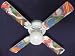 Airplanes Trains and Trucks Ceiling Fan with room light