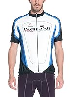 NALINI Maillot Ciclismo Piombino (Blanco / Negro)