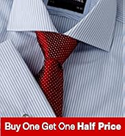 Sartorial Slim Fit Pure Cotton Bengal Striped Shirt