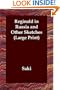 Reginald in Russia and Other Sketches (Large Print)